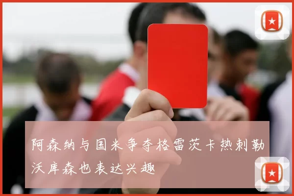 阿森纳与国米争夺格雷茨卡热刺勒沃库森也表达兴趣